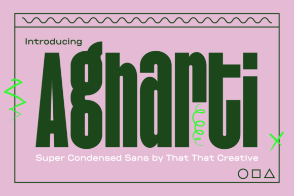 Agharti: The Bold Condensed Font for Modern Web Design