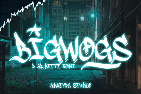 Bigwogs: The Perfect Graffiti Styled Font for Creative Makers