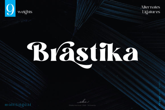 Brastika: A Stylish Display Font for Editorial Excellence