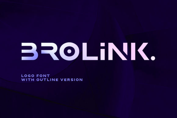 Brolink: A Cool, Modern Display Font for Creative Campaigns