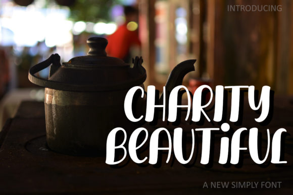 Charity Beautiful: Elevate Your Brand with a Bold and Trendy Font