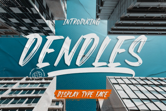 Dendles: A Spectacular Display Font for Editorial Design