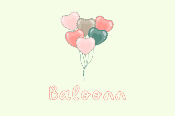 Discover Baloonn: A Playful Display Font for Eye-Catching Designs