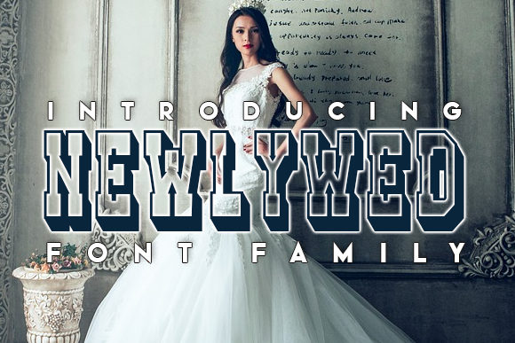 Discover Newlywed: A 3D Display Font for Elegant Publishing