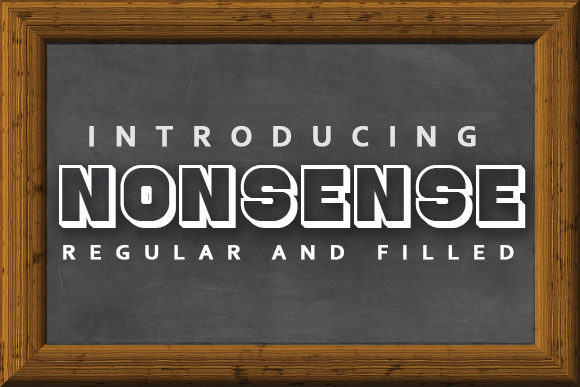 Discover Nonsense: A Versatile 3D Display Font for Editorial Design