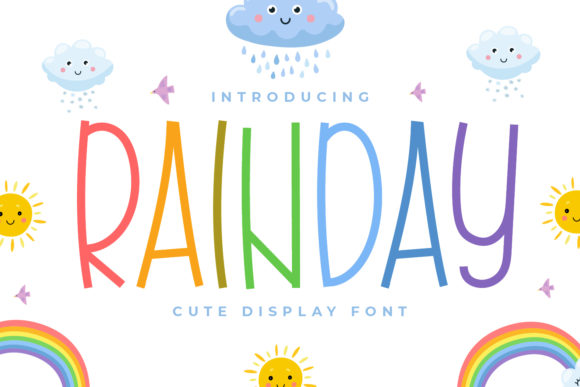 Discover Rainday: A Versatile Display Font for Your Next Project