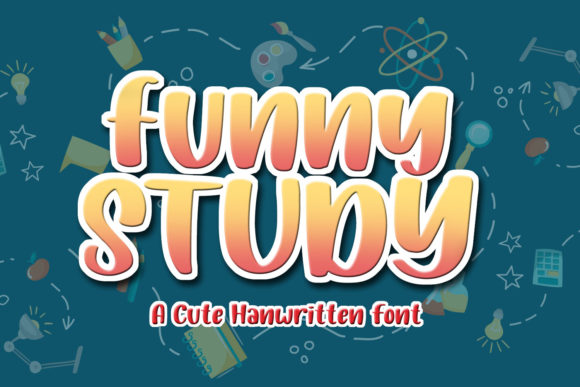 Discover the Charm of Funny Study Font for Crafters