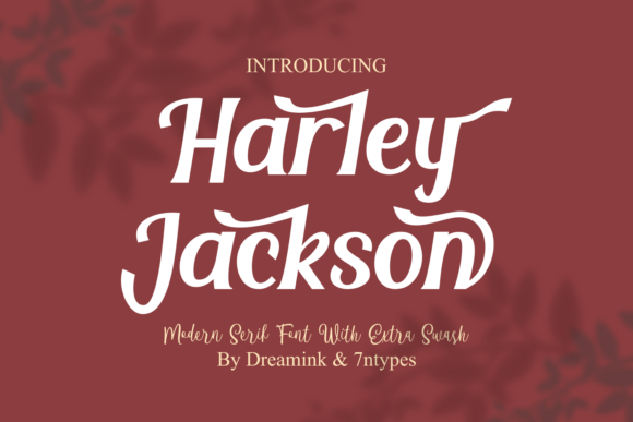 Discover the Elegance of Harley Jackson Font