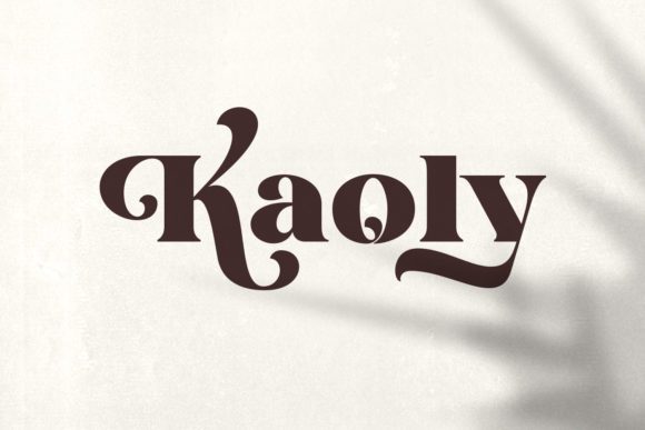 Elegant Kaoly: The Perfect Display Font for Crafters
