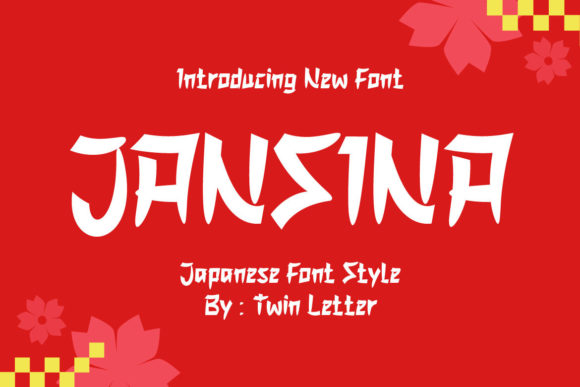 Enhance Your Brand with Jansina: A Stylish Japanese Display Font