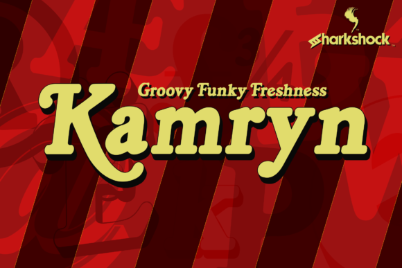 Enhance Your Brand with Kamryn: A Retro Display Font