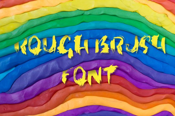 Enhance Your Brand with Rough Brush Font