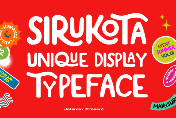 Enhance Your Brand with Sirukota: A Quirky and Unique Display Font