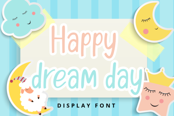 Happy Dream Day: Elevate Your Brand with a Fun and Tall Display Font