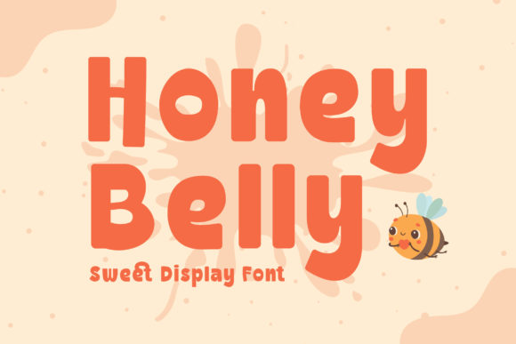 Honey Belly: A Bold Font for Creative Branding