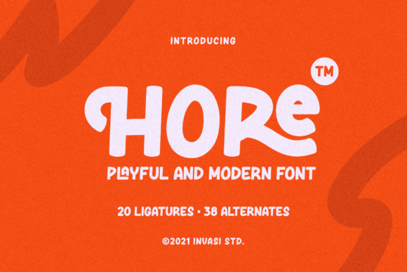 Hore: The Perfect Vintage Display Font for Marketers