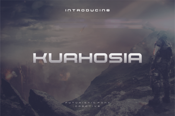 Kurhosia: A Modern and Elegant Display Font for Editorial Design
