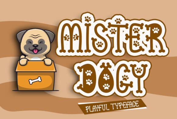 Mister Dogy: A Quirky and Sweet Display Font for Crafters