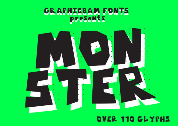 Monster: A Bold and Impactful Font for Your Brand