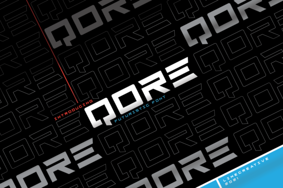 Qore: The Bold and Futuristic Font for Modern Campaigns