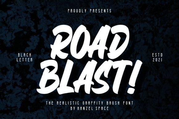 Road Blast: A Vintage-Inspired Display Font