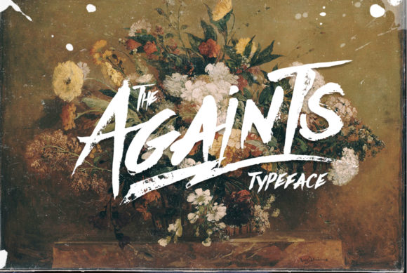 The Againts: A Daring and Spooky Display Font