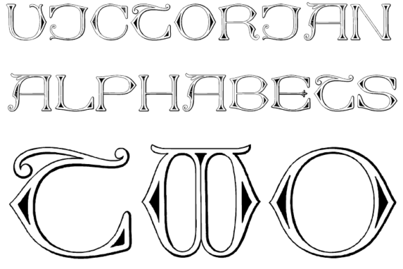 Victorian Alphabets Two: A Premium Font for Elegant Branding